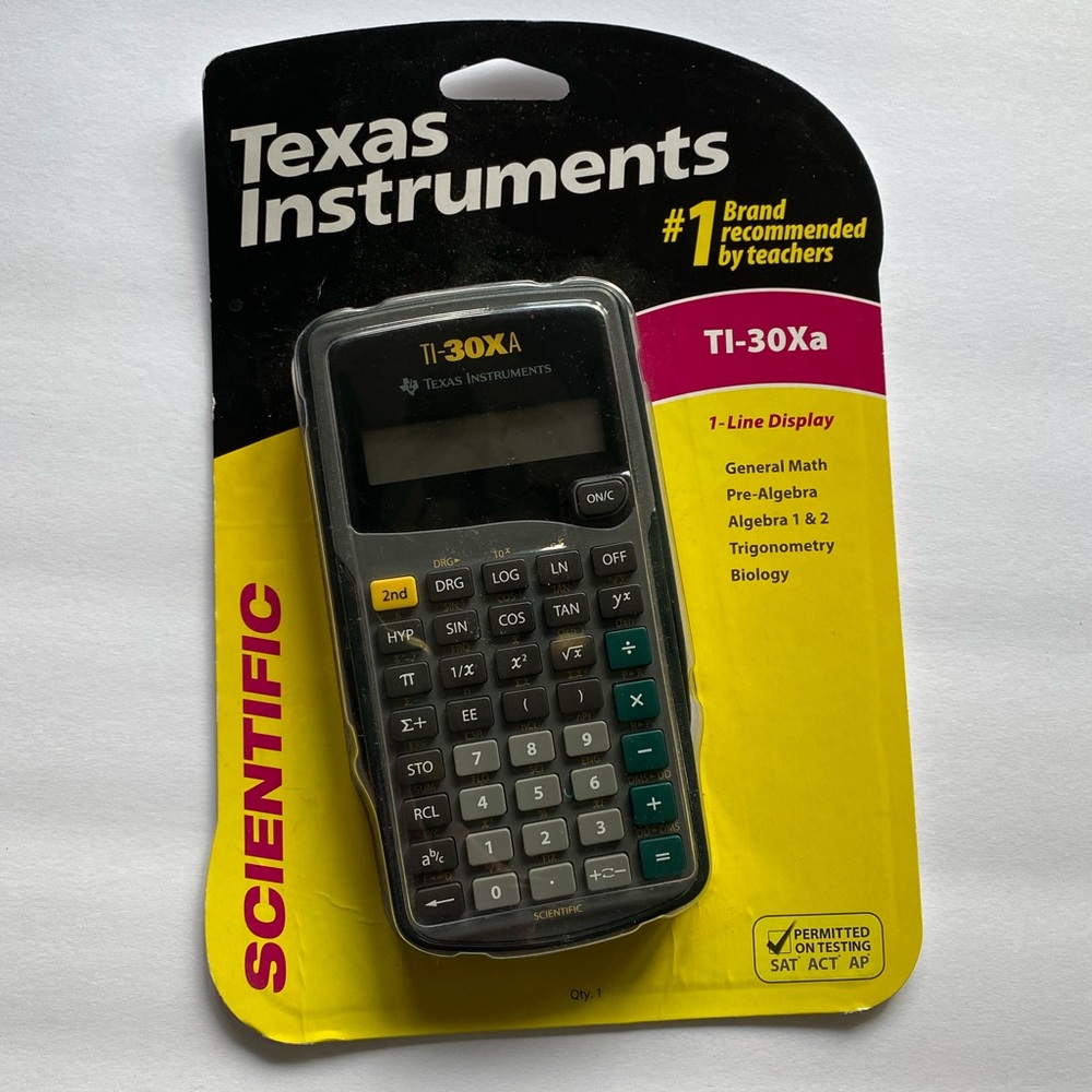TI-30Xa Scientific calculator Texas Instruments